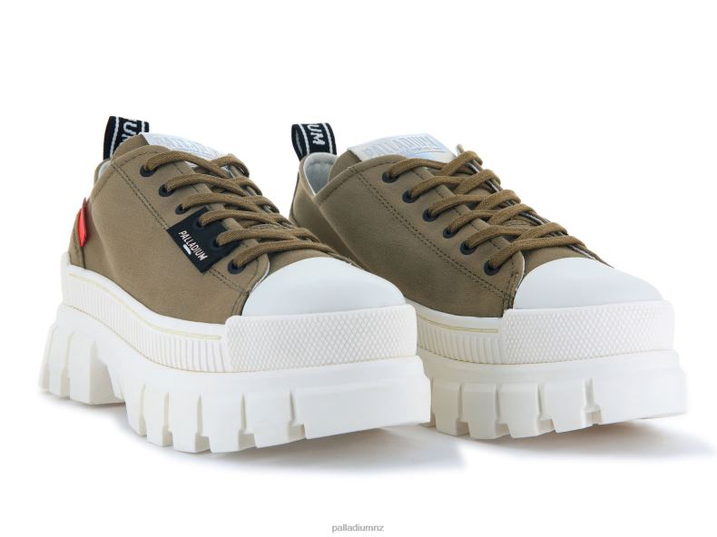 REVOLT LO TX Palladium Women F820R315 Shoes OLIVE