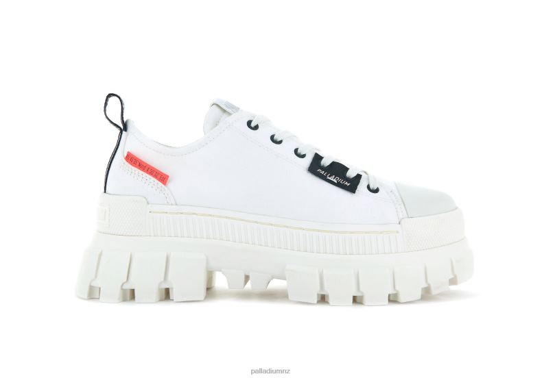 REVOLT LO TX Palladium Women F820R316 Shoes STAR WHITE