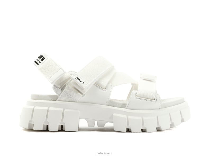 REVOLT SANDAL MONO Palladium Women F820R306 Shoes STAR WHITE