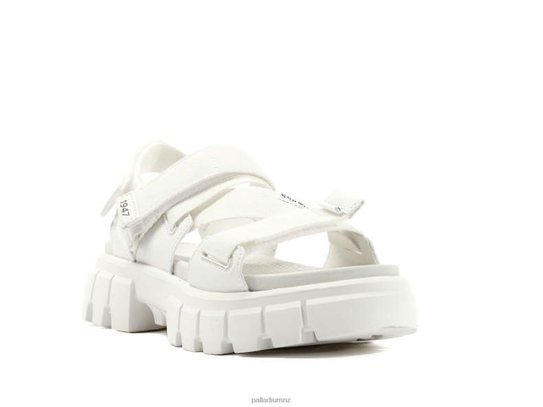 REVOLT SANDAL MONO Palladium Women F820R306 Shoes STAR WHITE