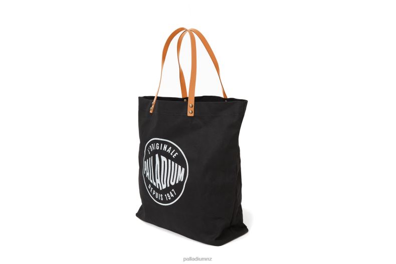 ROUND LOGO TOTE BAG Palladium Unisex F820R327 Bags BLACK