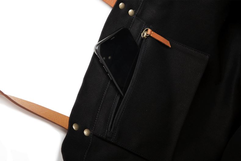 ROUND LOGO TOTE BAG Palladium Unisex F820R327 Bags BLACK