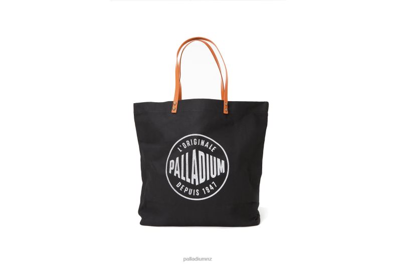 ROUND LOGO TOTE BAG Palladium Unisex F820R327 Bags BLACK