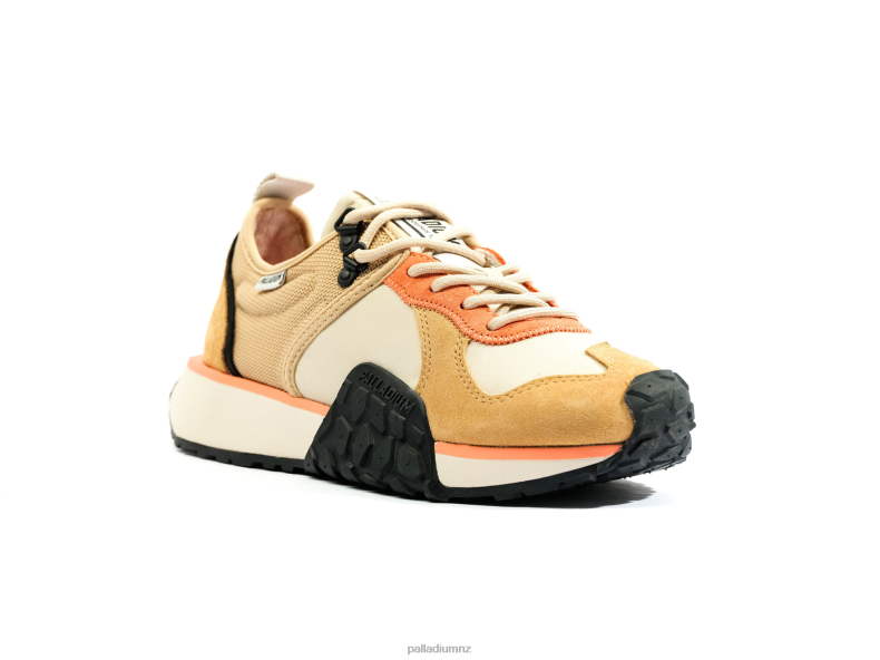 TROOP RUNNER Palladium Unisex F820R156 Shoes DESERT/BLACK