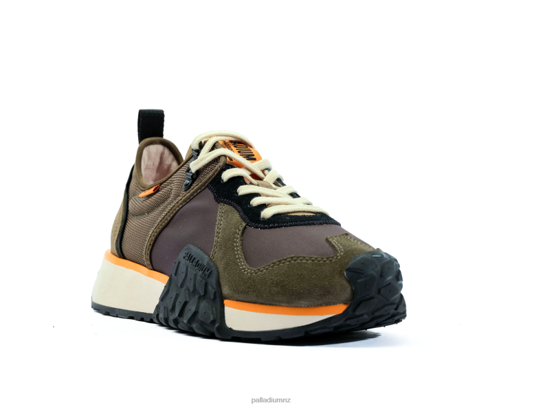 TROOP RUNNER Palladium Unisex F820R161 Shoes OLIVE NIGHT/BLACK