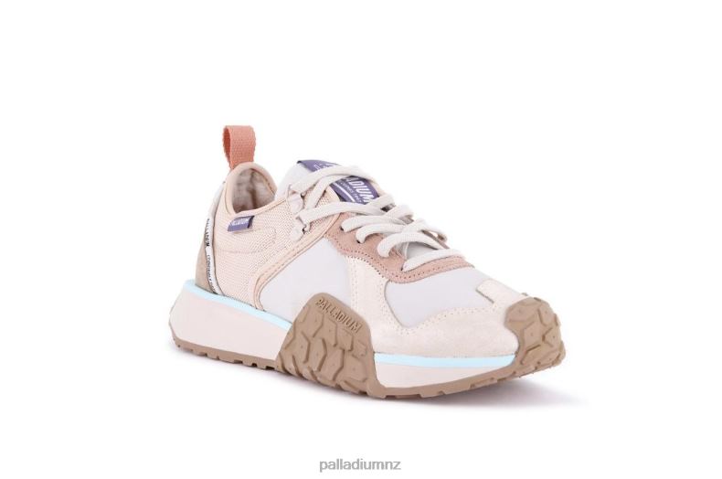TROOP RUNNER Palladium Unisex F820R171 Shoes IVORY CREAM/MOONBEAN
