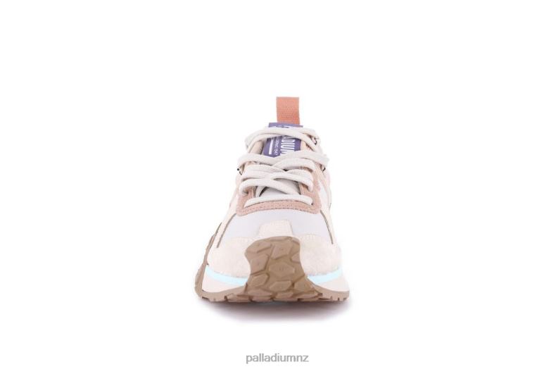 TROOP RUNNER Palladium Unisex F820R171 Shoes IVORY CREAM/MOONBEAN