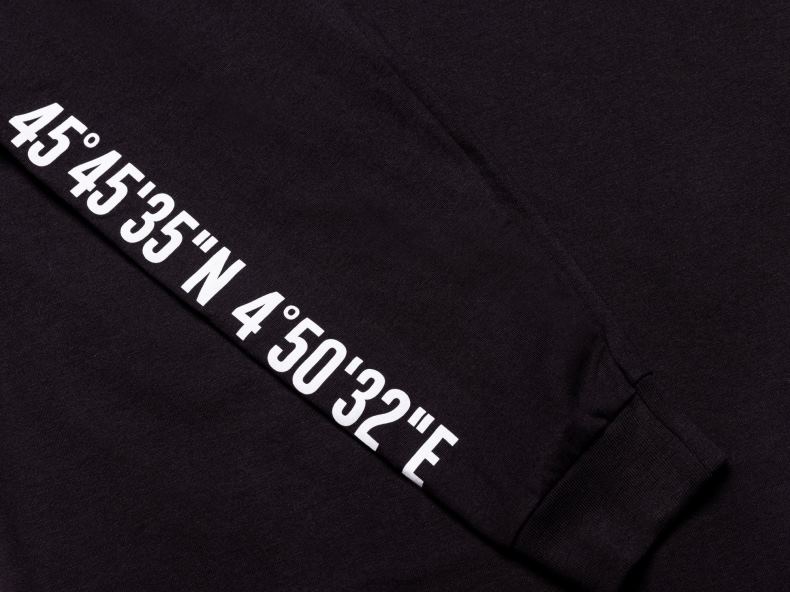 UOP LONG SLV T-SHIRT Palladium Kids F820R345 Apparel BLACK