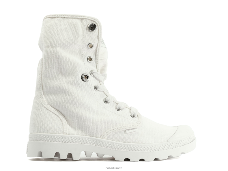 WOBAGGY Palladium Women F820R221 Boots STAR WHITE