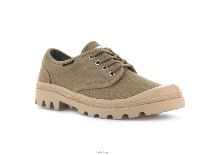 WOPALLABROUSSE OXFORD Palladium Women F820R321 Shoes OLIVE