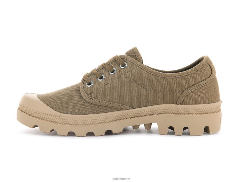 WOPALLABROUSSE OXFORD Palladium Women F820R321 Shoes OLIVE