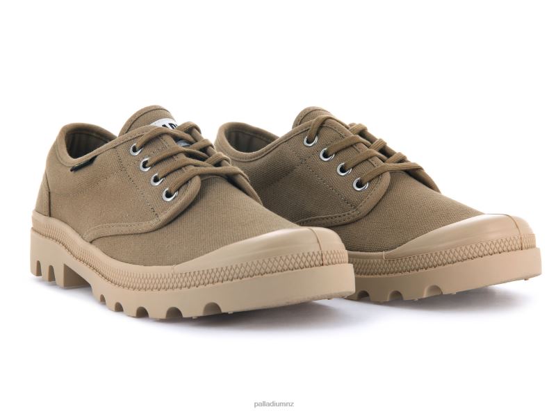 WOPALLABROUSSE OXFORD Palladium Women F820R321 Shoes OLIVE