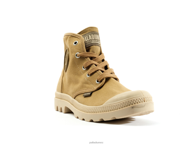 WOPAMPA HI Palladium Women F820R223 Boots OLIVE/WARMSAND