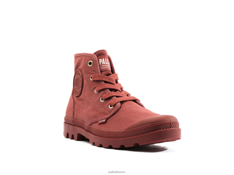 WOPAMPA HI Palladium Women F820R227 Boots WAX RED