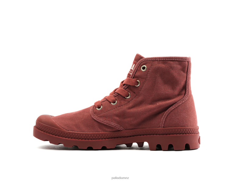 WOPAMPA HI Palladium Women F820R227 Boots WAX RED