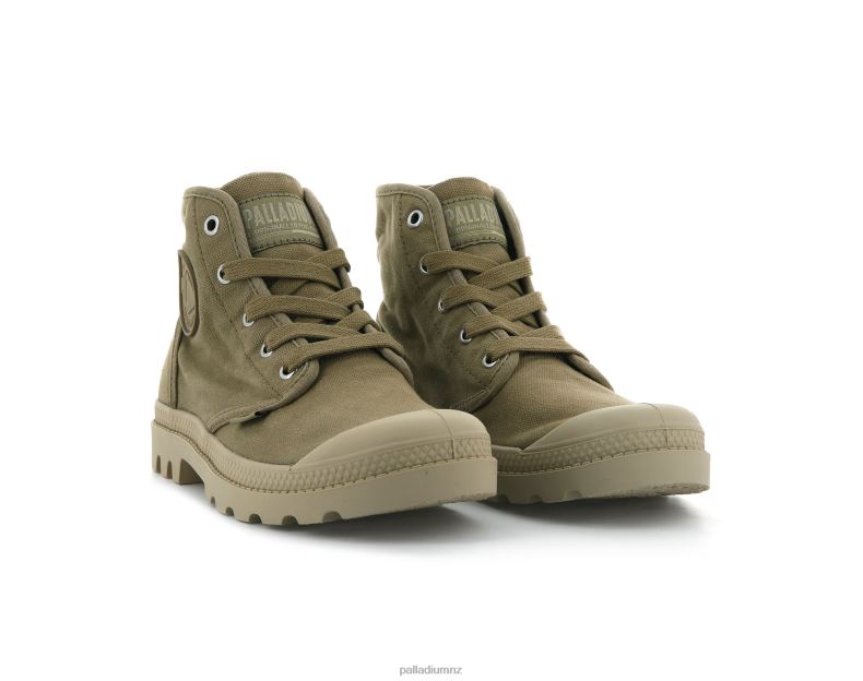 WOPAMPA HI Palladium Women F820R255 Boots OLIVE/GINGER
