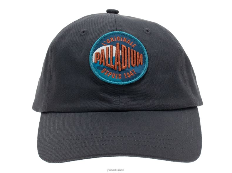 OASIS PATCHES CAP Palladium Unisex F820R335 Hats DARK GREY