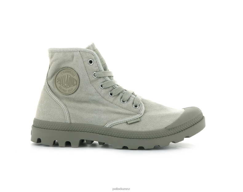 PAMPA HI Palladium Men F820R91 Boots EUCALYPTUS/ALUMINIUM