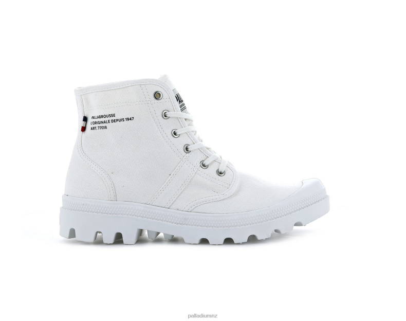 PALLABROUSSE LEGION Palladium Unisex F820R124 Boots STAR WHITE