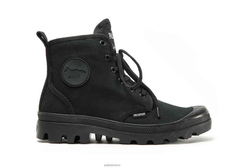 PALLABROUSSE X KITSUNE Palladium Unisex F820R27 Boots BLACK