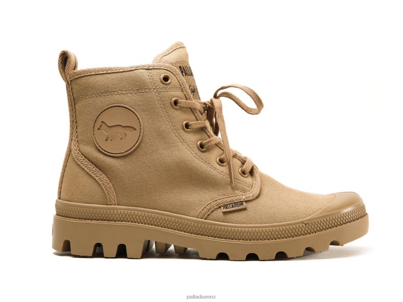 PALLABROUSSE X KITSUNE Palladium Unisex F820R28 Boots WOODLIN