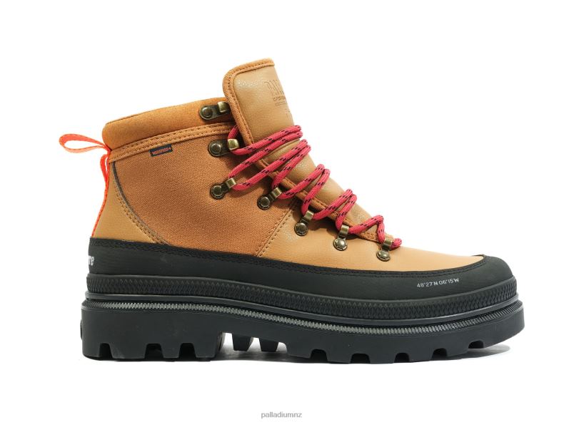 PALLATROOPER HIKER WPPLUS Palladium Unisex F820R21 Boots APPLE CINAMMON