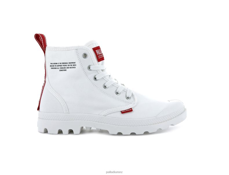 PAMPA HI DARE Palladium Unisex F820R106 Boots STAR WHITE