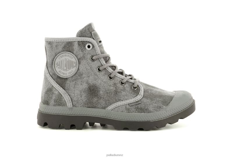 PAMPA HI WAX Palladium Unisex F820R79 Boots MOON ROCK