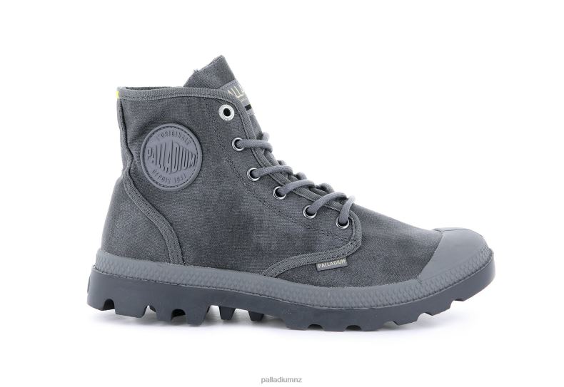 PAMPA HI WAX Palladium Unisex F820R88 Boots FRENCH METAL