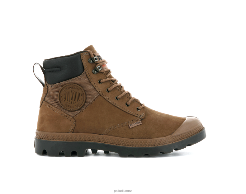 PAMPA SHIELD WPPLUS LUX Palladium Unisex F820R127 Boots MAHOGANY