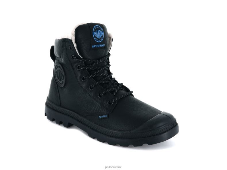 PAMPA SPORT CUFF WPS Palladium Unisex F820R122 Boots BLACK