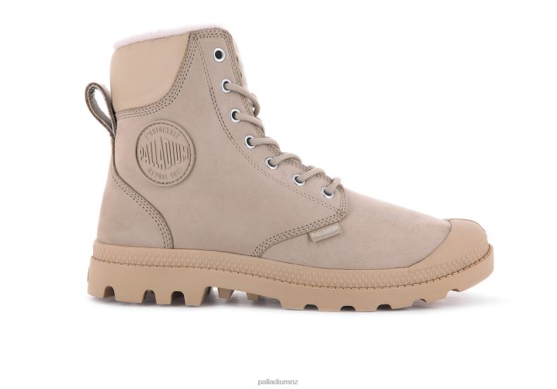 PAMPA SPORT CUFF WPS Palladium Unisex F820R86 Boots WARM SAND