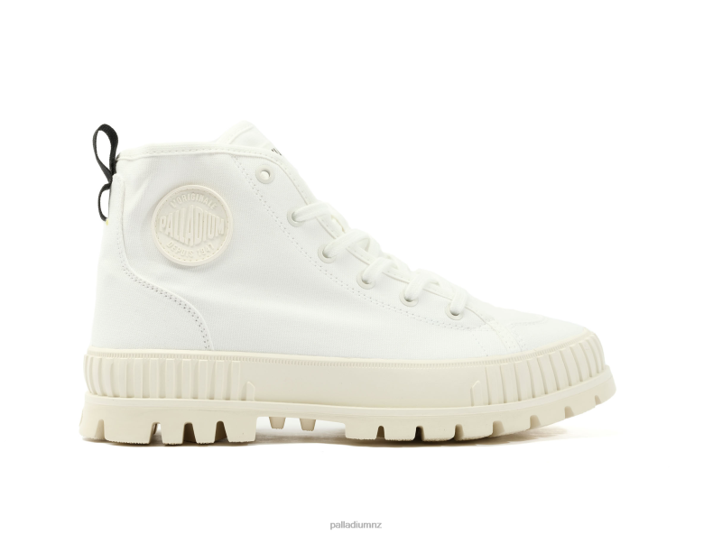 PALLASHOCK ORGANIC 2 Palladium Unisex F820R134 Shoes STAR WHITE