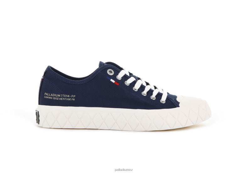 PALLA ACE CANVAS Palladium Unisex F820R186 Shoes MOOD INDIGO