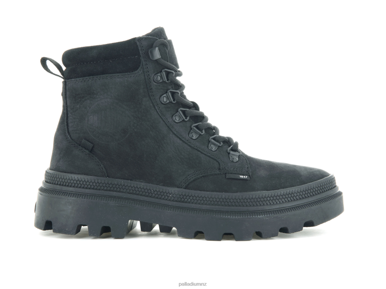 PALLATROOPER HIKER NUBUCK Palladium Women F820R235 Boots BLACK