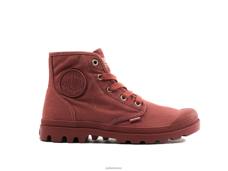 WOPAMPA HI Palladium Women F820R227 Boots WAX RED