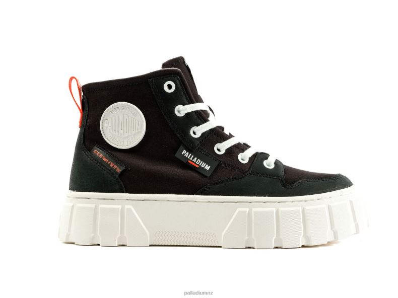 PALLATOWER HI Palladium Women F820R286 Shoes BLACK