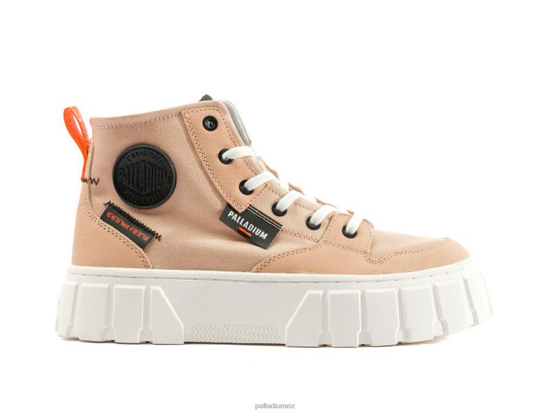 PALLATOWER HI Palladium Women F820R287 Shoes NUDE DUST