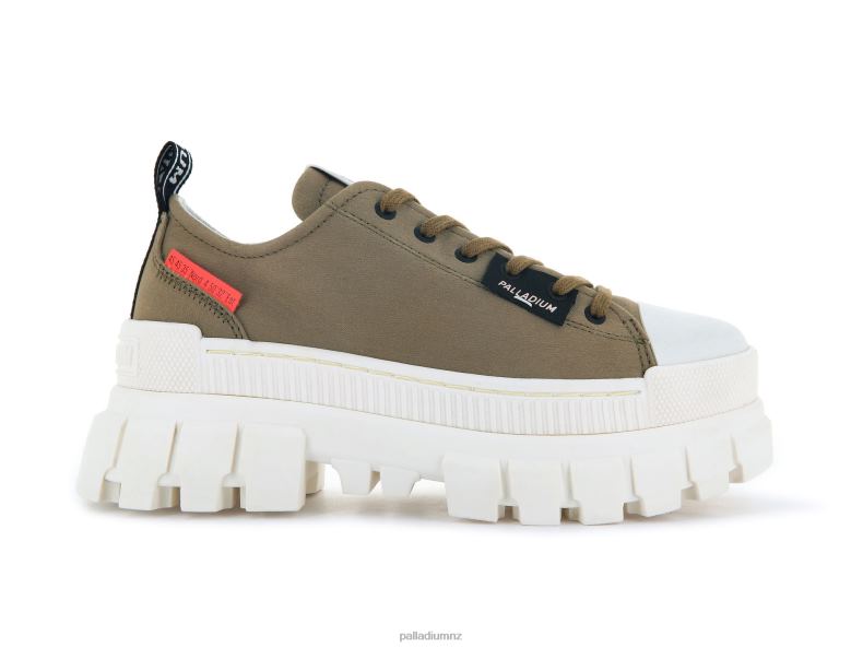 REVOLT LO TX Palladium Women F820R315 Shoes OLIVE