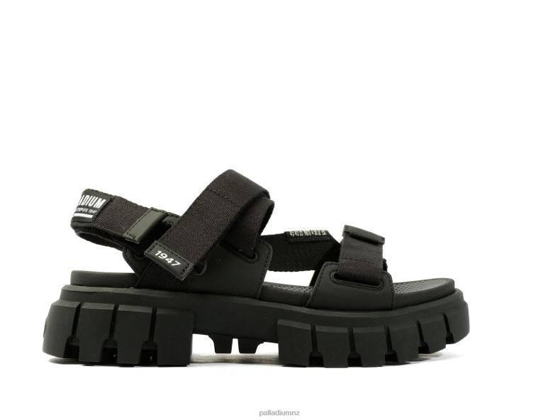 REVOLT SANDAL MONO Palladium Women F820R308 Shoes BLACK