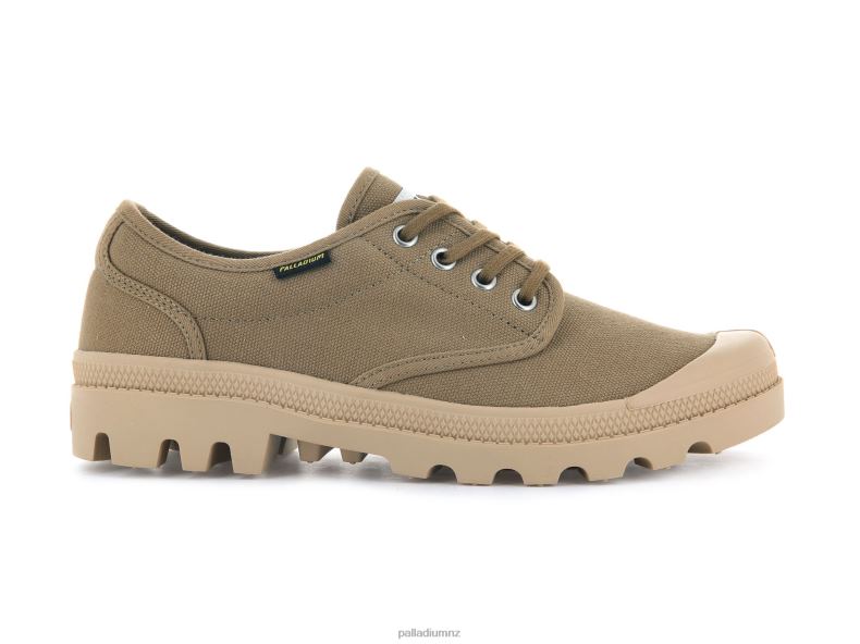 WOPALLABROUSSE OXFORD Palladium Women F820R321 Shoes OLIVE